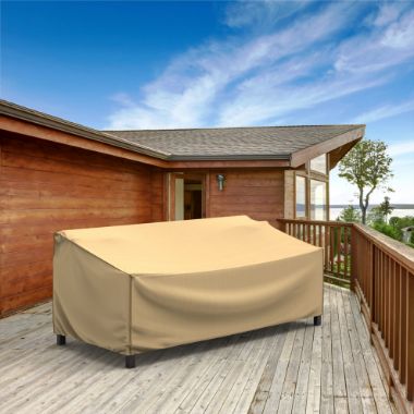 Picture of Outdoor Loveseat Cover - Select Tan